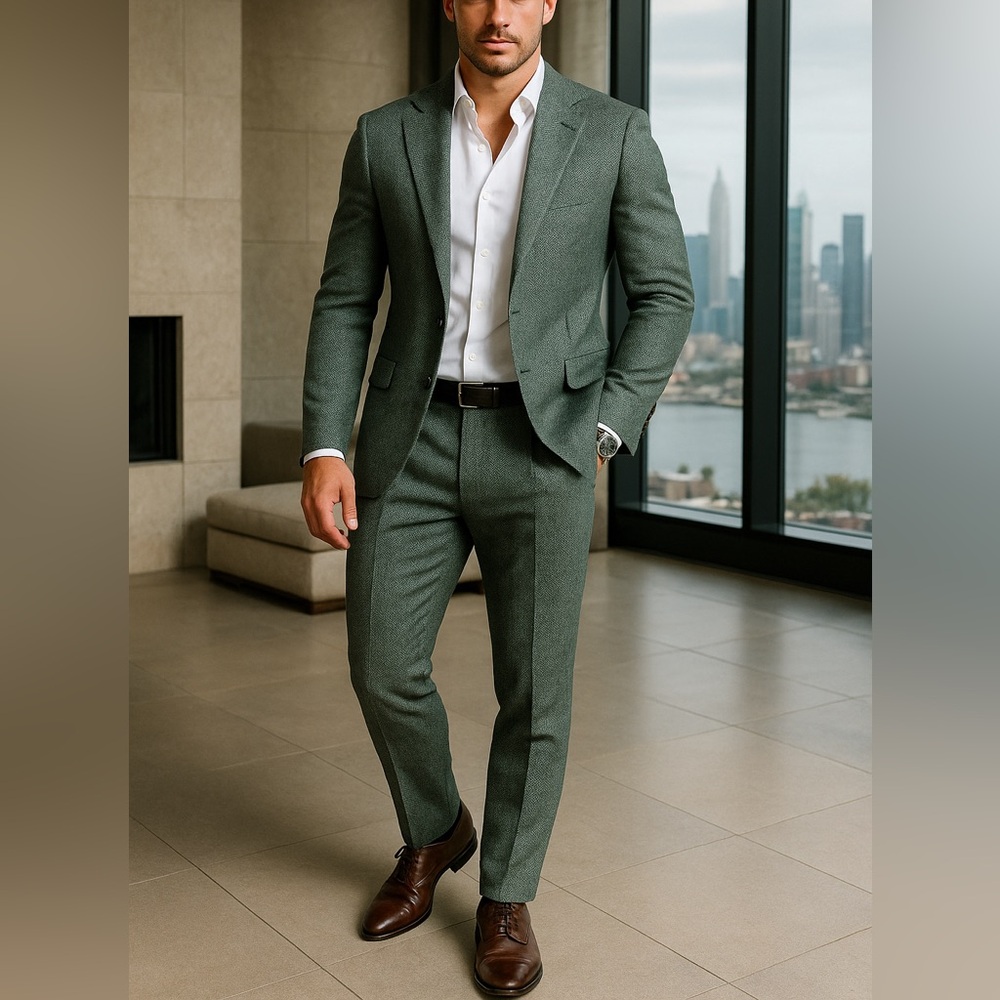 Indochino 100% Wool Tweed 2-Piece Suit – Newbury Jacket & Yaletown Pants